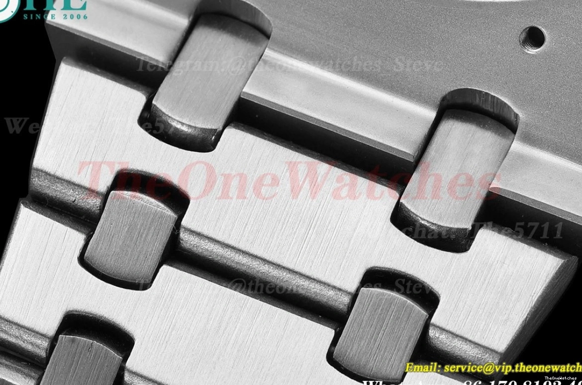 41mm SS 15400 MY8215 Grey GDF SS Dial Royal Oak 0106